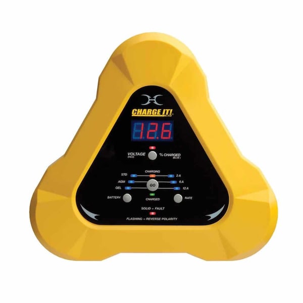 Clore Automotive CHARGE IT 12V 12/6/2 AMP SO4512 - main